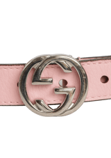 WEB INTERLOCKING G LOGO BELT P