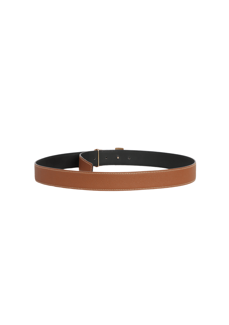 REVERSIBLE H BUCKLE 90 BELT