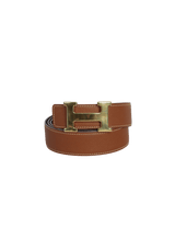 REVERSIBLE H BUCKLE 90 BELT