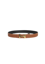 REVERSIBLE H BUCKLE 90 BELT