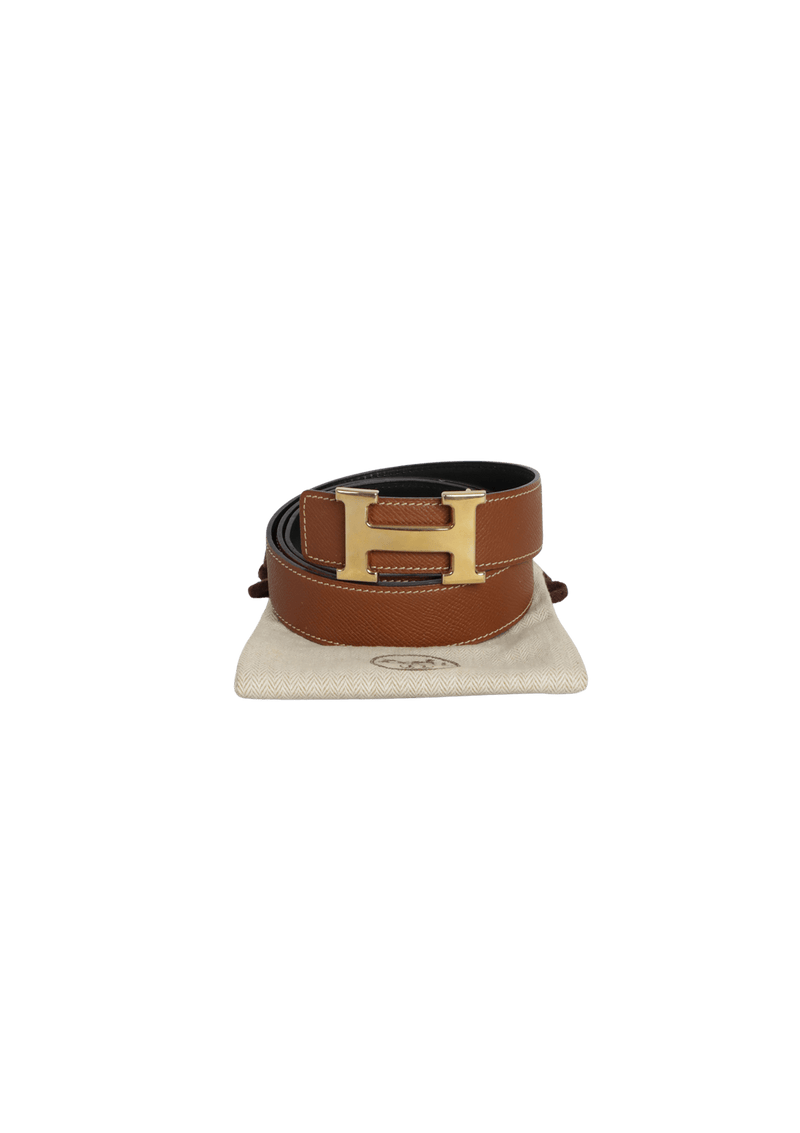 REVERSIBLE H BUCKLE 90 BELT