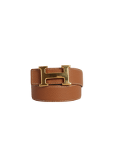 REVERSIBLE H BUCKLE BELT