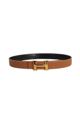 REVERSIBLE H BUCKLE BELT