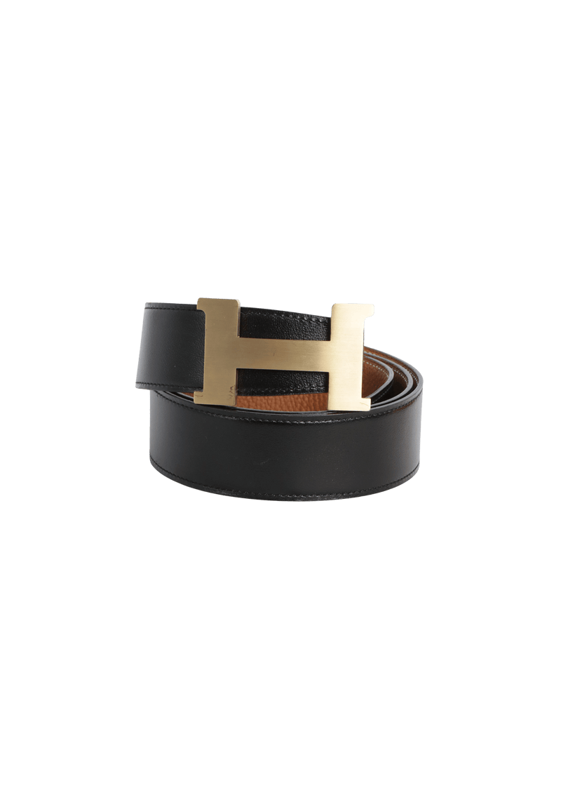 REVERSIBLE H BUCKLE BELT 90