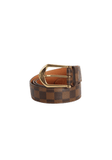 DAMIER ÉBÈNE ELLIPSE BELT