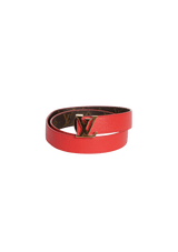 LV INITIALES REVERSIBLE BELT 75