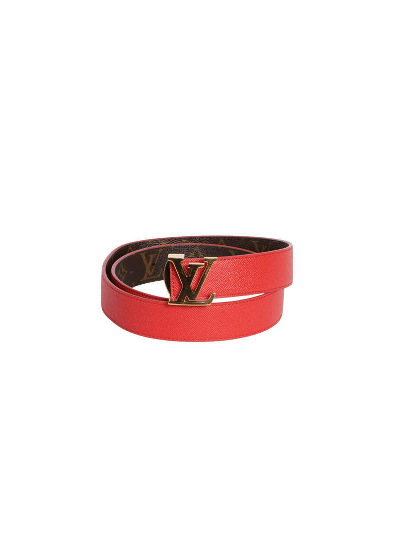 LV INITIALES REVERSIBLE BELT 75