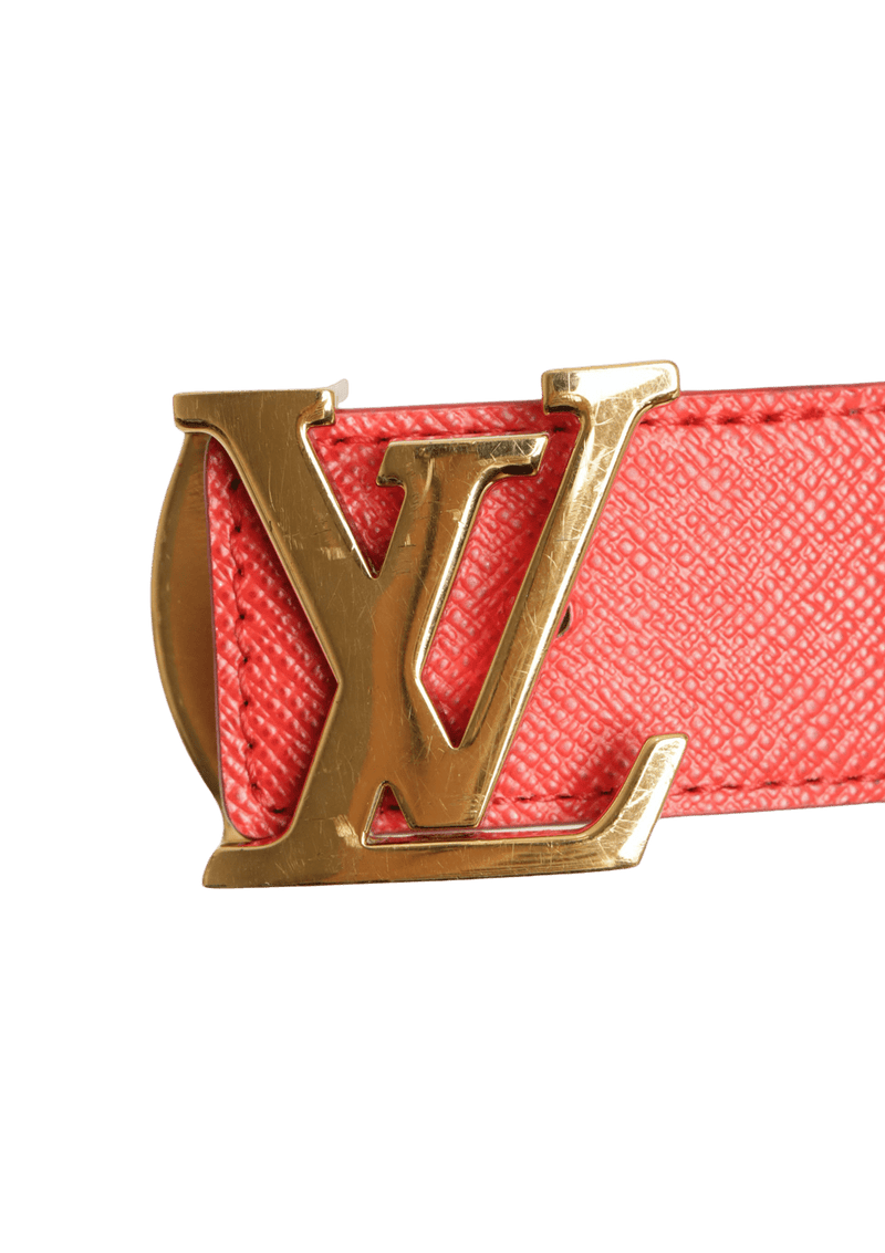 LV INITIALES REVERSIBLE BELT 75