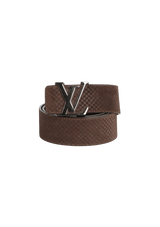 LV INITIALES REVERSIBLE BELT 90