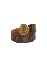 MONOGRAM BELT 90