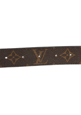 MONOGRAM INITIALS BELT 85