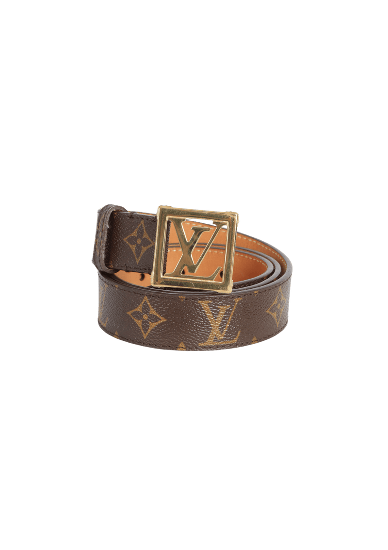 MONOGRAM LV FRAME BELT 80