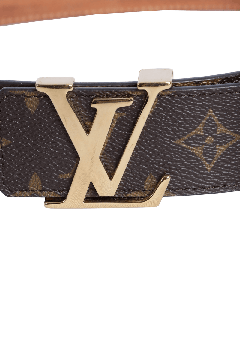 MONOGRAM LV INITIALES BELT 80