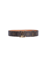 MONOGRAM LV INITIALES BELT 80