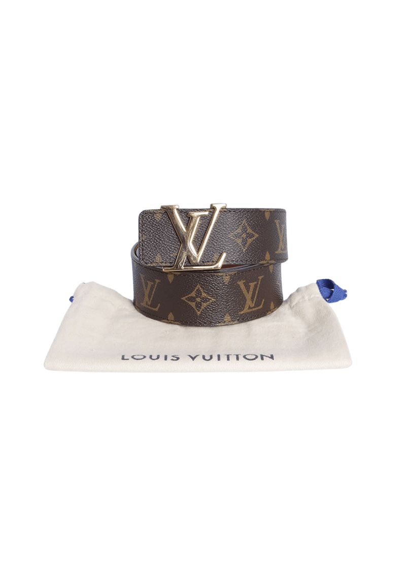 MONOGRAM LV INITIALES BELT 80