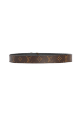 MONOGRAM LV INITIALES REVERSIBLE BELT 80