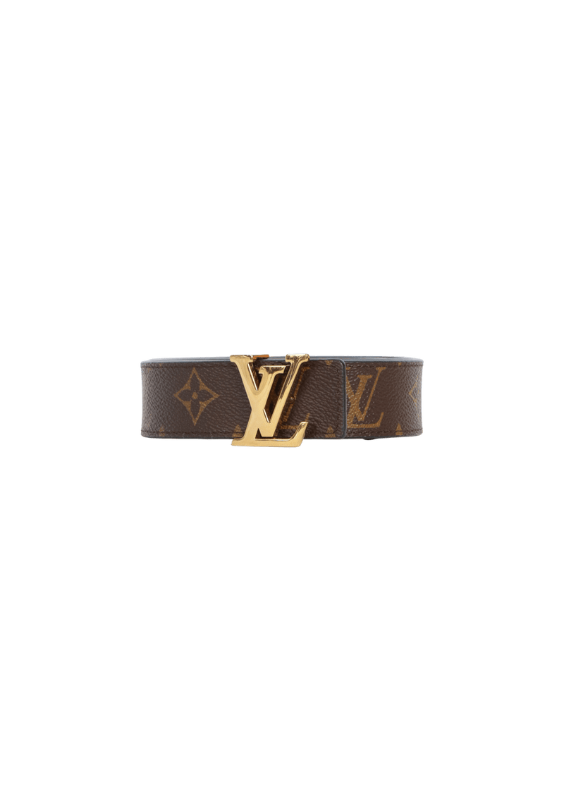 MONOGRAM LV INITIALES REVERSIBLE BELT 80