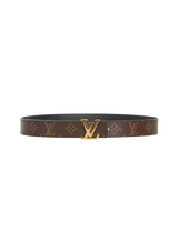 MONOGRAM LV INITIALES REVERSIBLE BELT 80