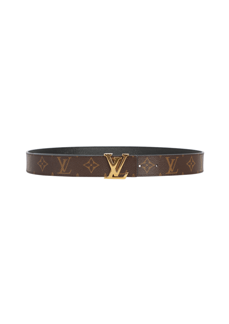 Louis+Vuitton+LV+Initiales+Belt+-+Black+%28M9808%29 for sale