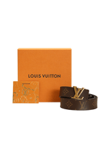 MONOGRAM LV INITIALES REVERSIBLE BELT 80