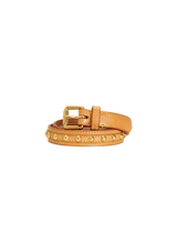VACHETTA STUDDED BELT 90