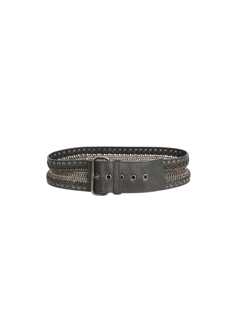 LEATHER BELT 85