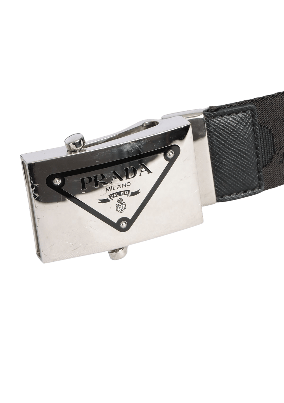 CINTO PRADA LEATHER BELT WITH POUCH PRETO ORIGINAL – Gringa