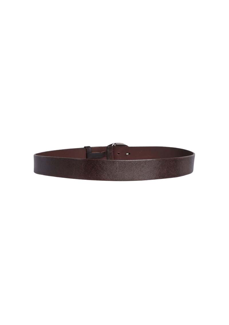 LOGO LEATHER BELT 95