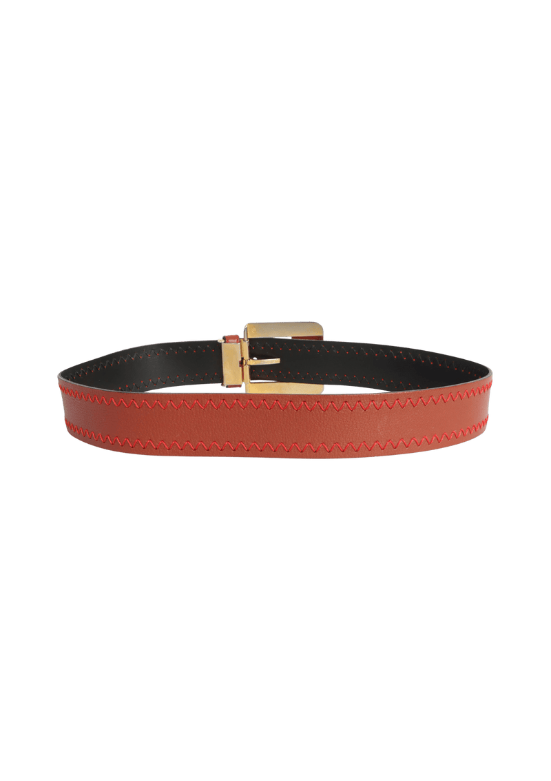 VINTAGE LEATHER BELT 90