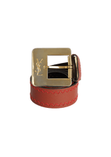 VINTAGE LEATHER BELT 90