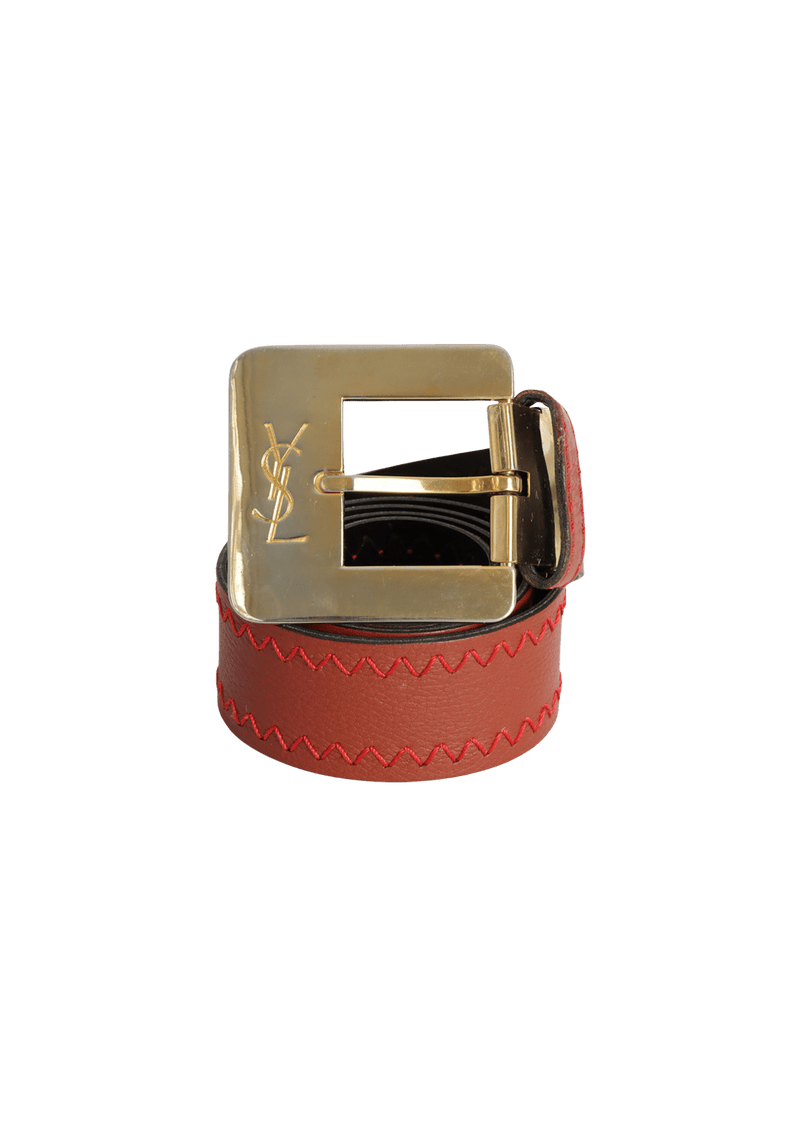 VINTAGE LEATHER BELT 90