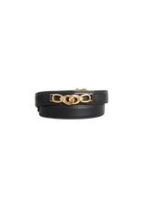 VINTAGE LEATHER BELT 80