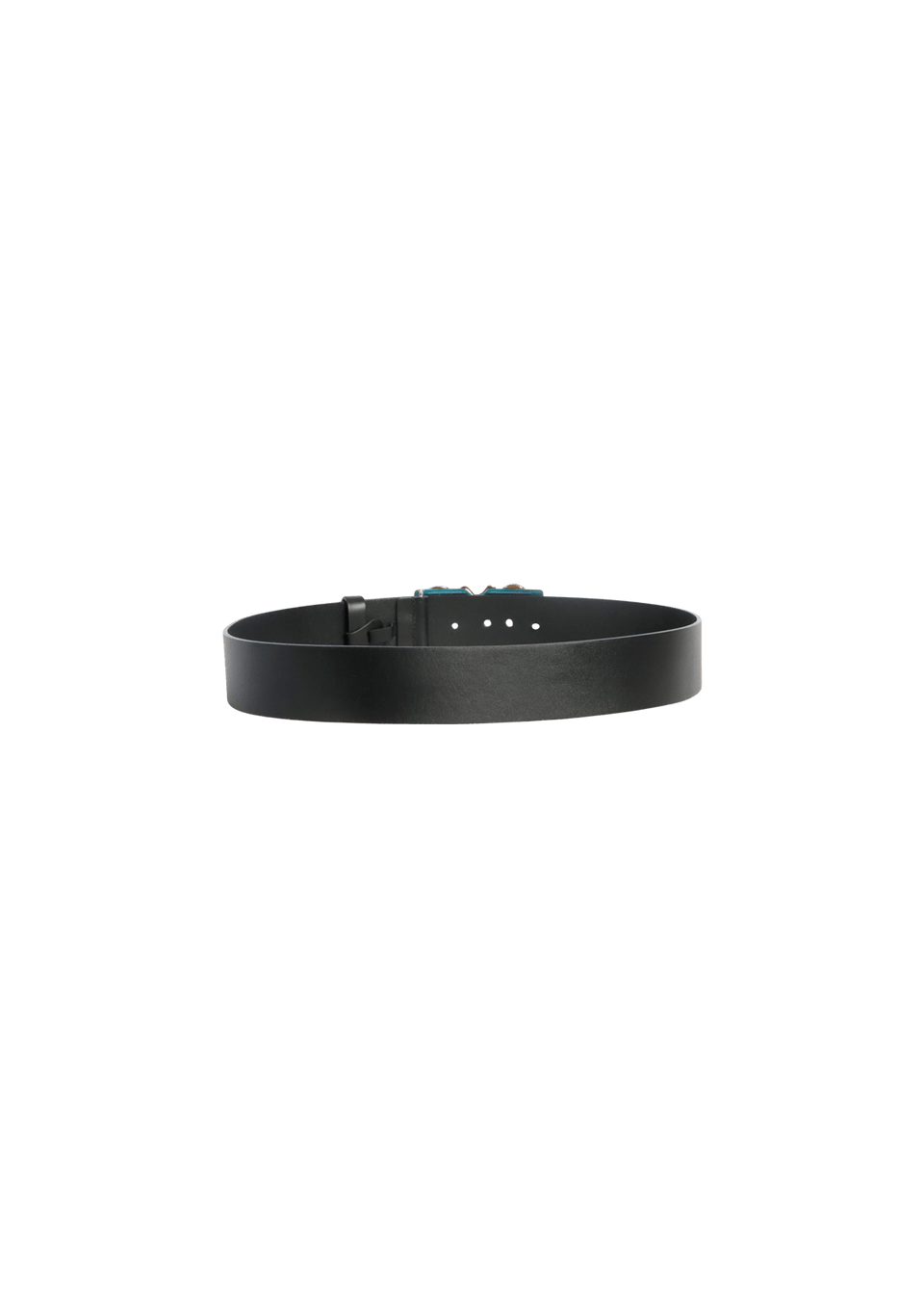 LEATHER LOGO BELT 95