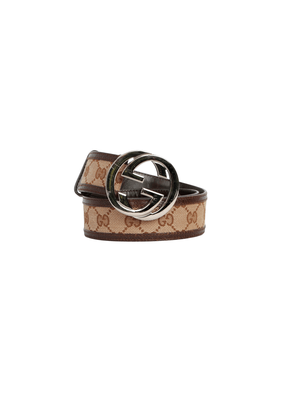 GG CANVAS G INTERLOCKING BELT 80