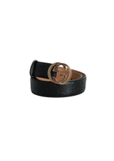 INTERLOCKING G LOGO BELT 85