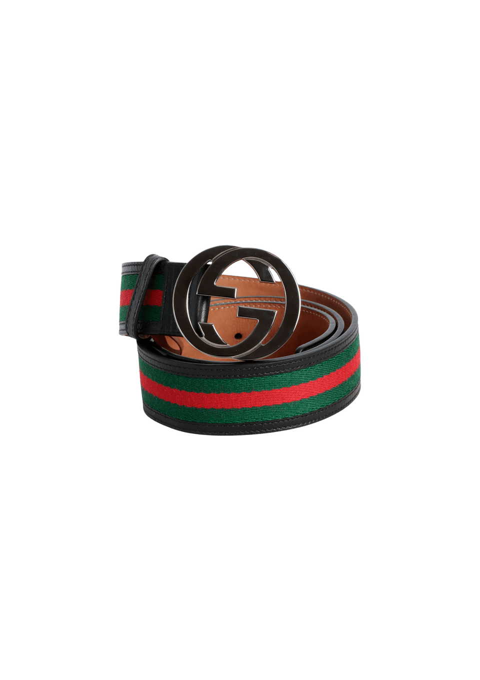 WEB INTERLOCKING G LOGO BELT