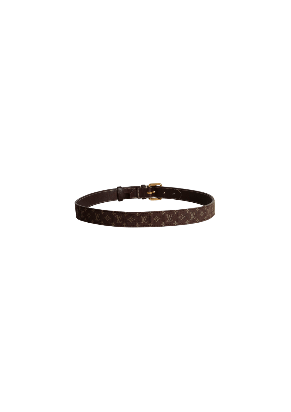 MINI LIN ÉBÈNE BELT 90