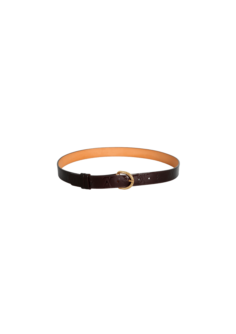 MONOGRAM VERNIS CEINTURE BELT 90