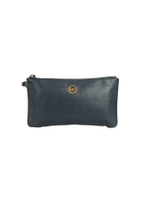 LEATHER WRISTLET