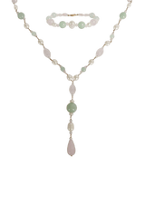 PEARL AND GEMS SET