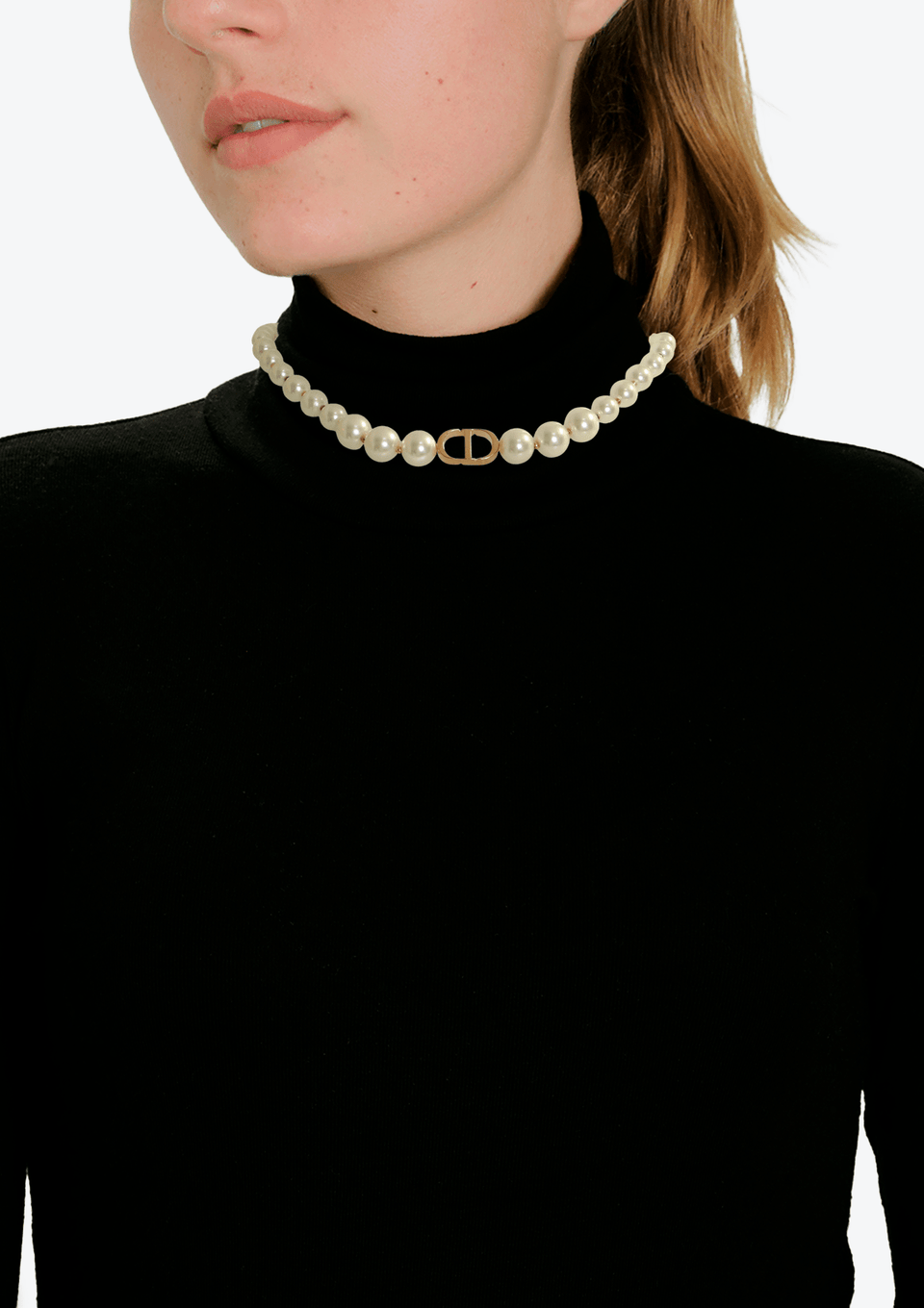 COLAR CHRISTIAN DIOR 30 MONTAIGNE CHOKER DOURADO ORIGINAL – Gringa