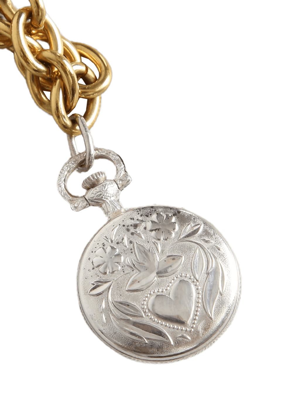 アクセサリー Dolce & Gabbana clock chain necklace Dolce & Gabbana Clock Pendant Necklace | Sendegaro ES