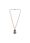 LION HEAD DOUBLE G NECKLACE