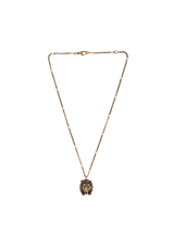 LION HEAD PENDANT NECKLACE