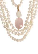 MISCIGENS CB PEARL 18K NECKLACE