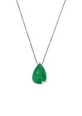 EMERALD 18K NECKLACE