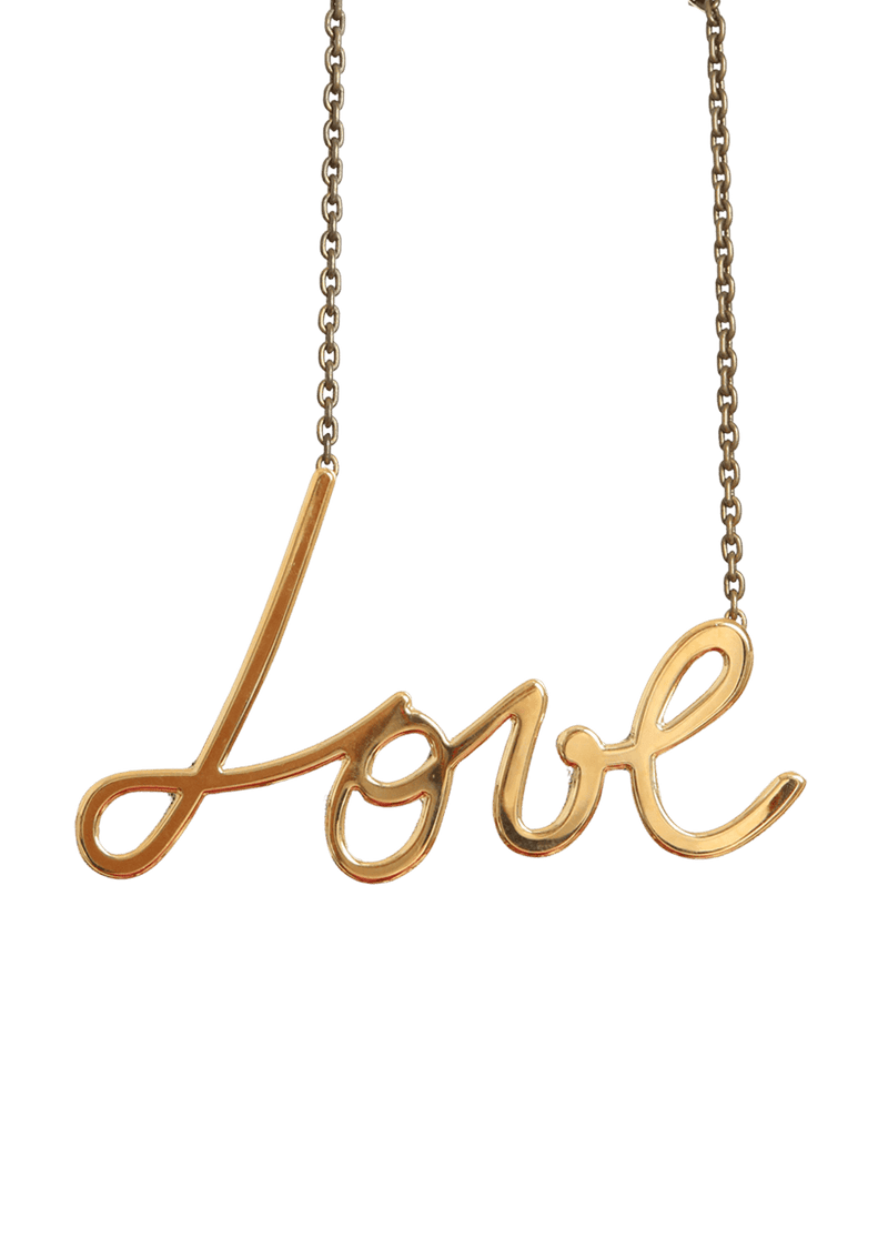 Lanvin 2025 love necklace