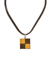 LEATHER NECKLACE