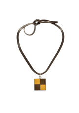 LEATHER NECKLACE