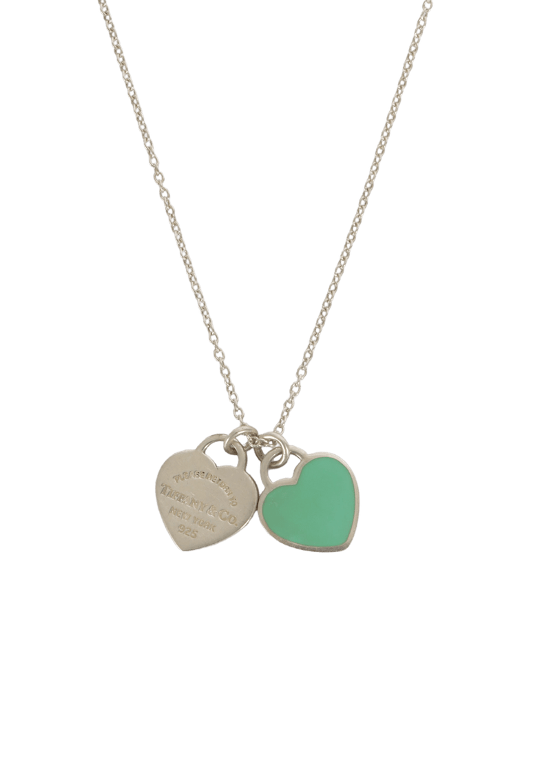 ''RETURN TO TIFFANY'' DOUBLE HEART NECKLACE